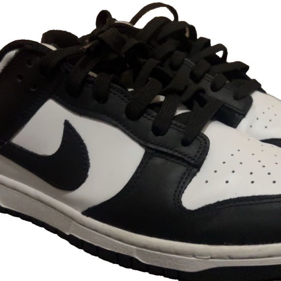 Nike Dunk Low Black White Size 10 - Picture 1 of 11
